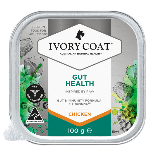 Ivory Coat Inspired by Raw Gut Health Wet Dog Food 100g