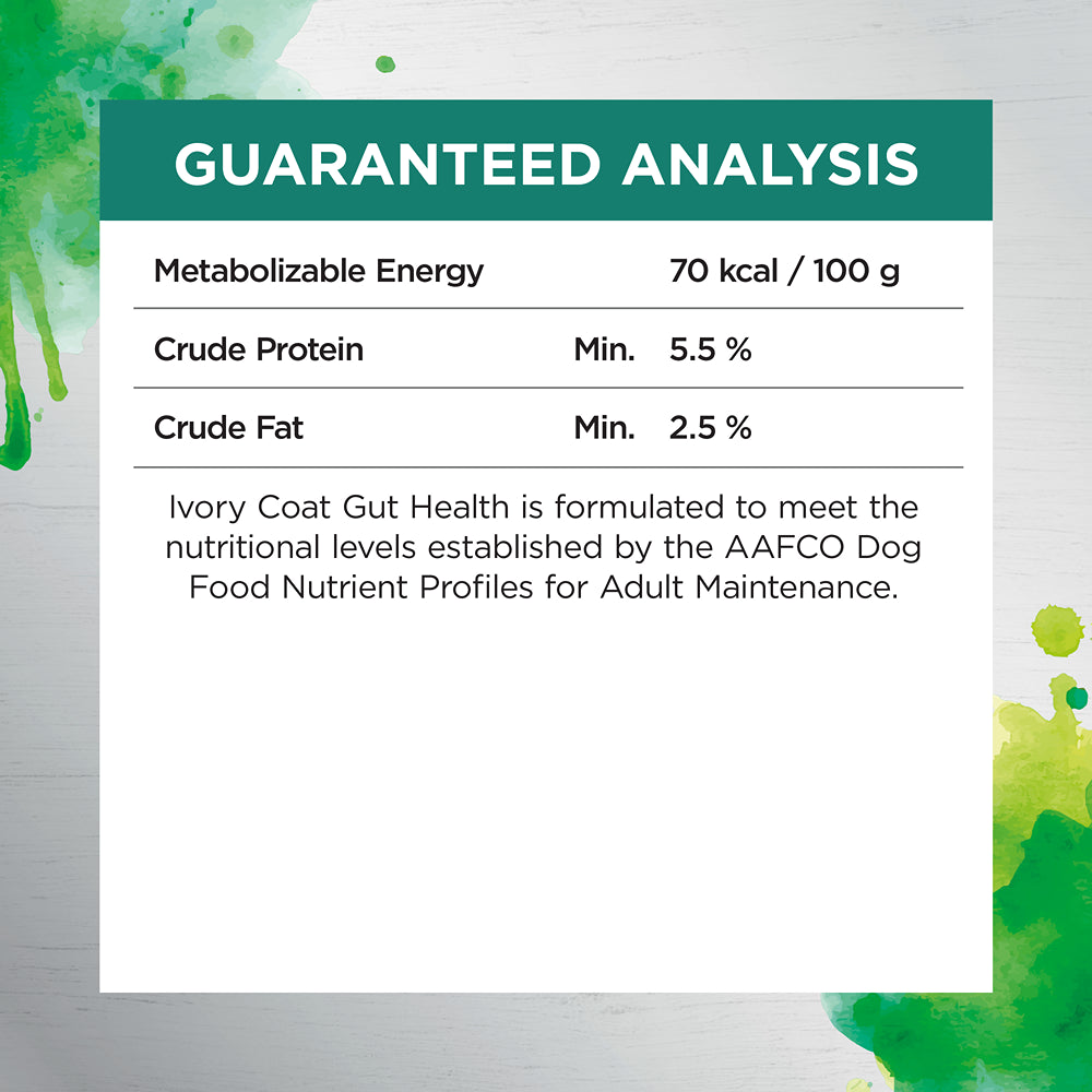 Ivory Coat Inspired by Raw Gut Health Wet Dog Food 100g