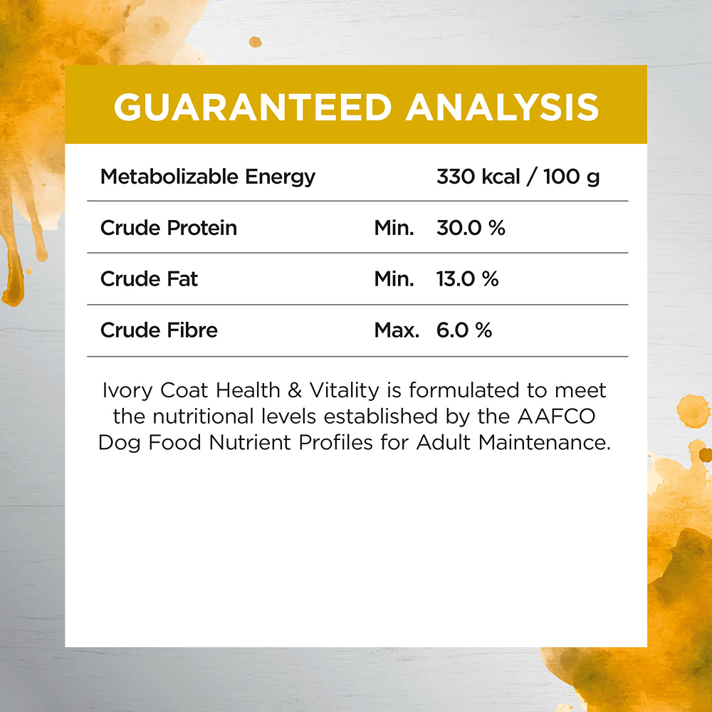 Ivory Coat Raw Health Health & Vitality Dry Dog Food