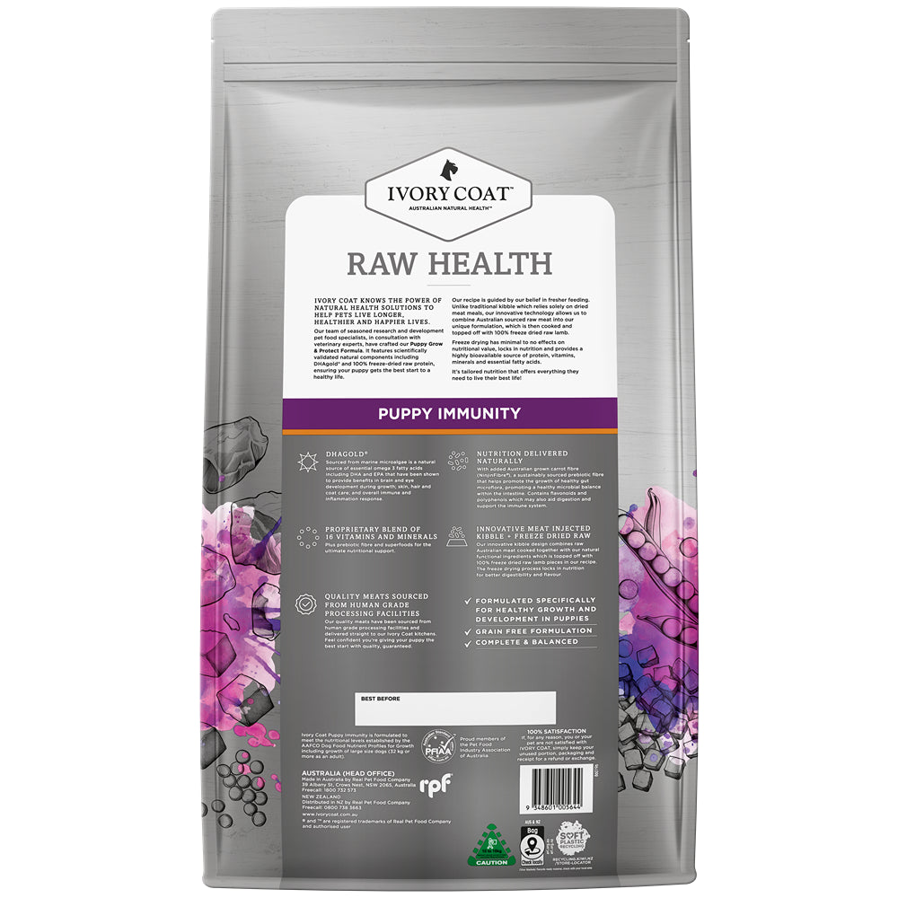 Ivory Coat Raw Health Health & Vitality Dry Dog Food