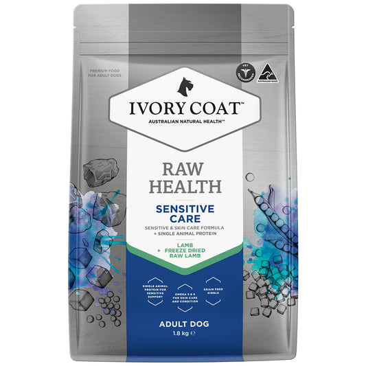 Ivory Coat Raw Health Dog Sensitive Care Dry Dog Food