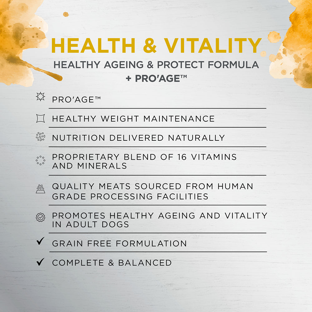 Ivory Coat Raw Health Health & Vitality Dry Dog Food