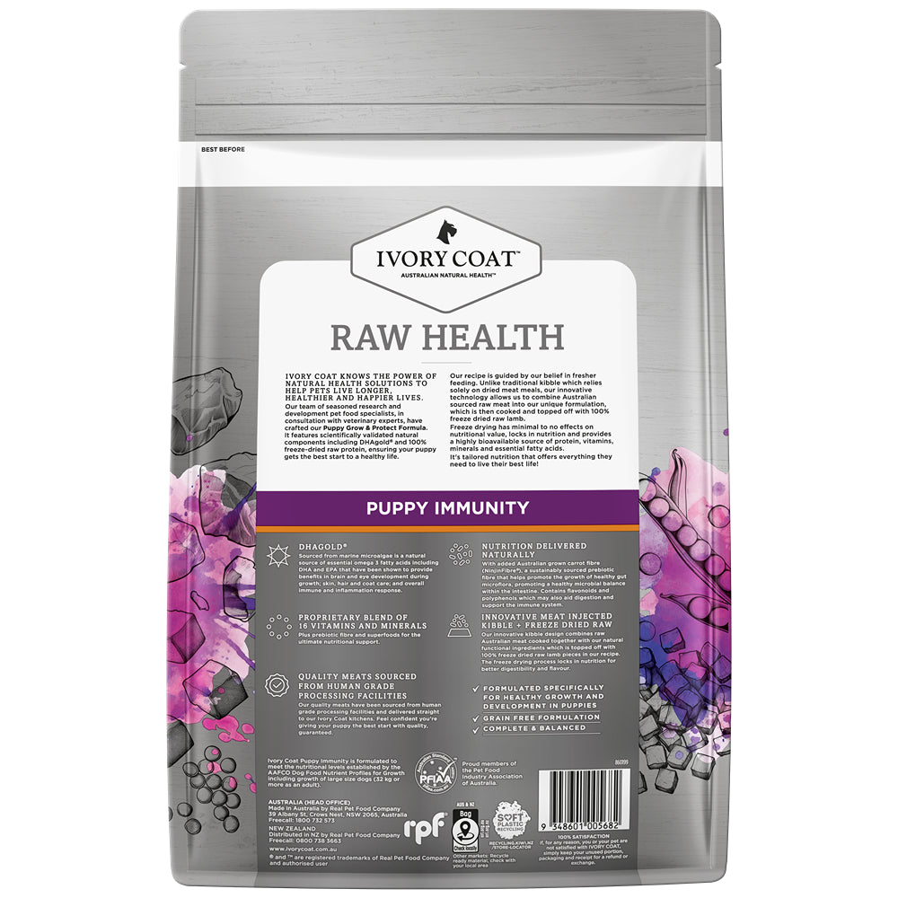 Ivory Coat Raw Health Health & Vitality Dry Dog Food