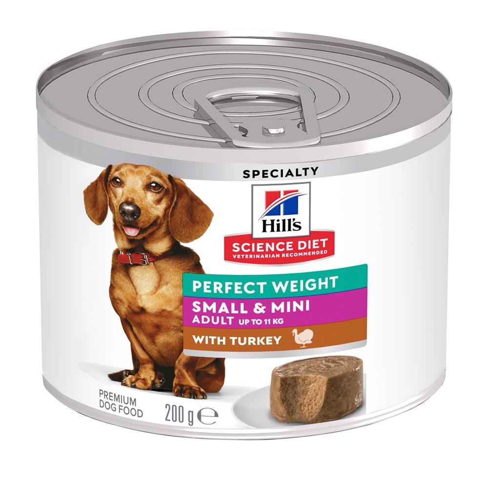 Hill's Science Diet Perfect Weight Small & Mini Turkey Canned Wet Dog Food
