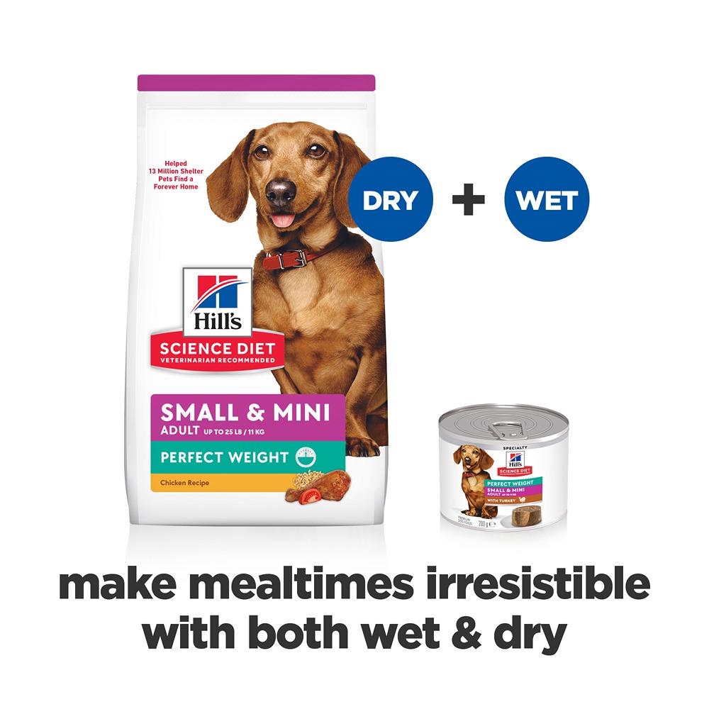 Hill's Science Diet Perfect Weight Small & Mini Turkey Canned Wet Dog Food