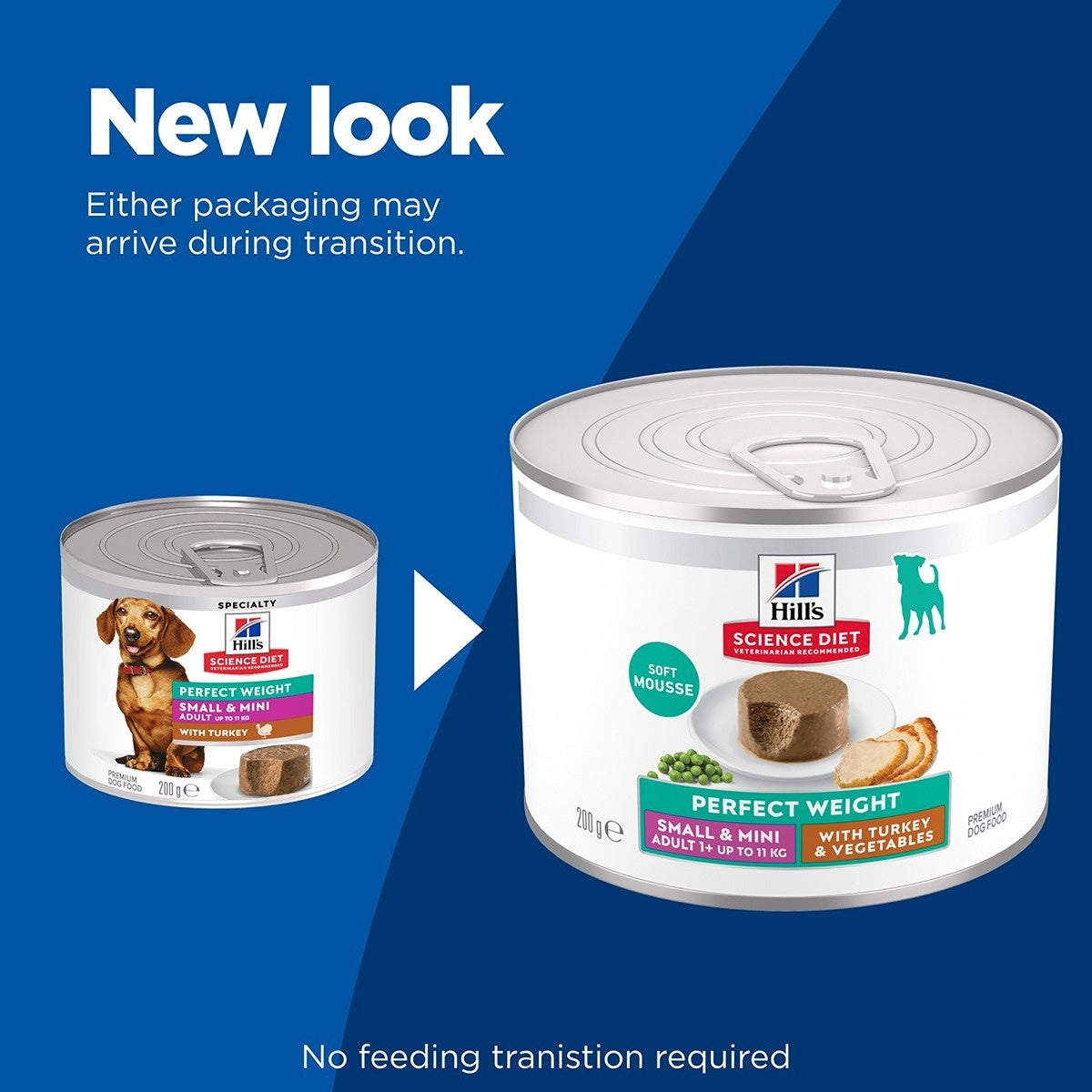 Hill's Science Diet Perfect Weight Small & Mini Turkey Canned Wet Dog Food