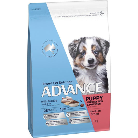 Advance Puppy Medium Breed With Turkey & Rice Dry Dog Food