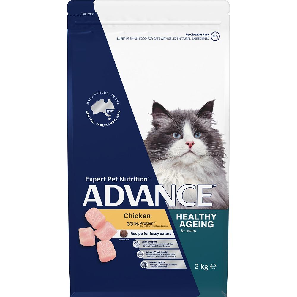 Advance Senior Healthy Ageing Chicken & Rice Dry Cat Food