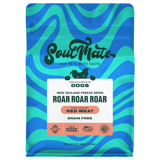 SoulMate Roar Roar Roar Freeze Dried High Country Red Meat Dry Dog Food