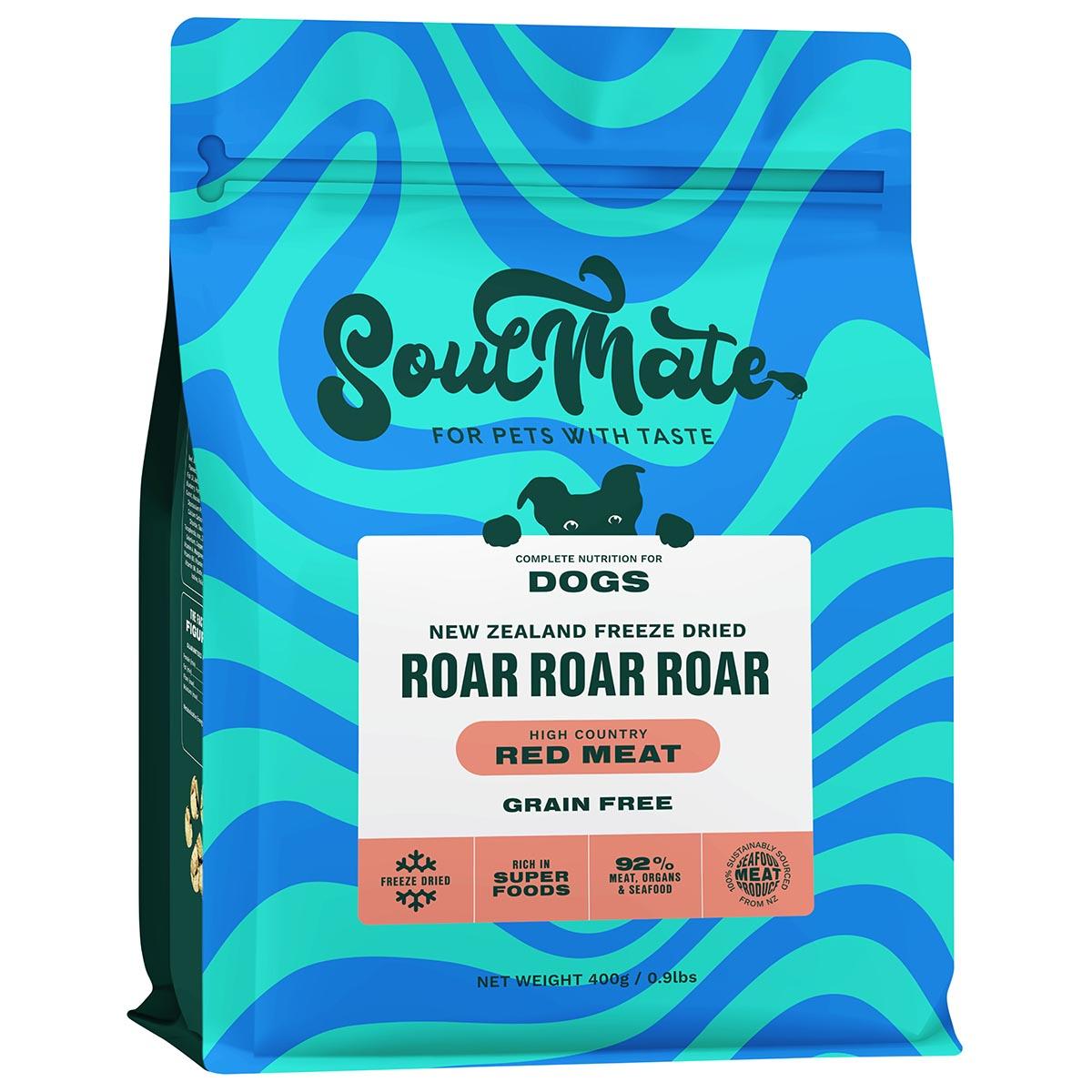 SoulMate Roar Roar Roar Freeze Dried High Country Red Meat Dry Dog Food