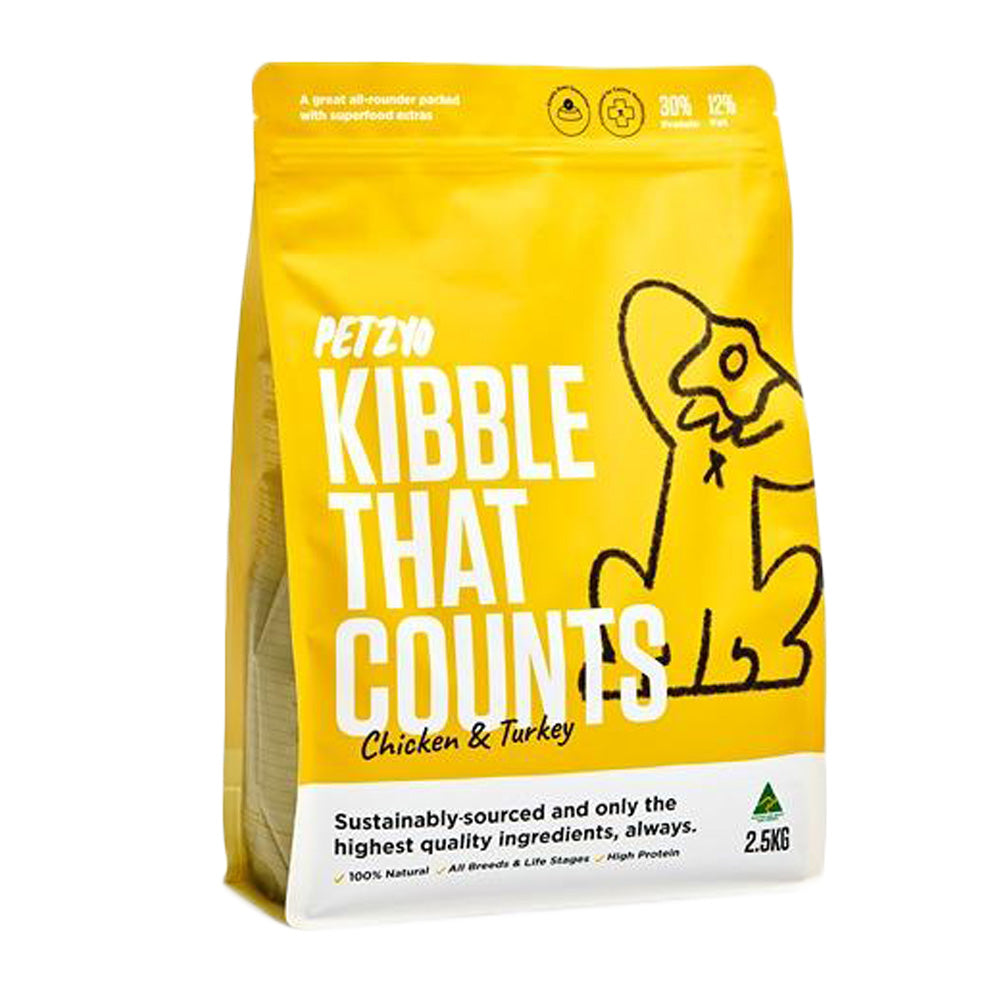 Petzyo Chicken & Turkey With Superfood Extras Dry Dog Food