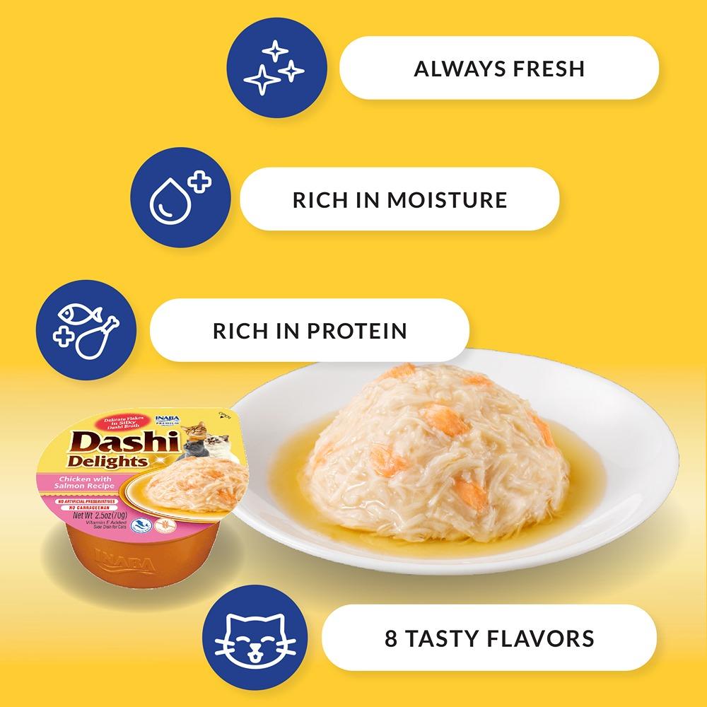 Inaba Cup Dashi Chicken Cat Treat