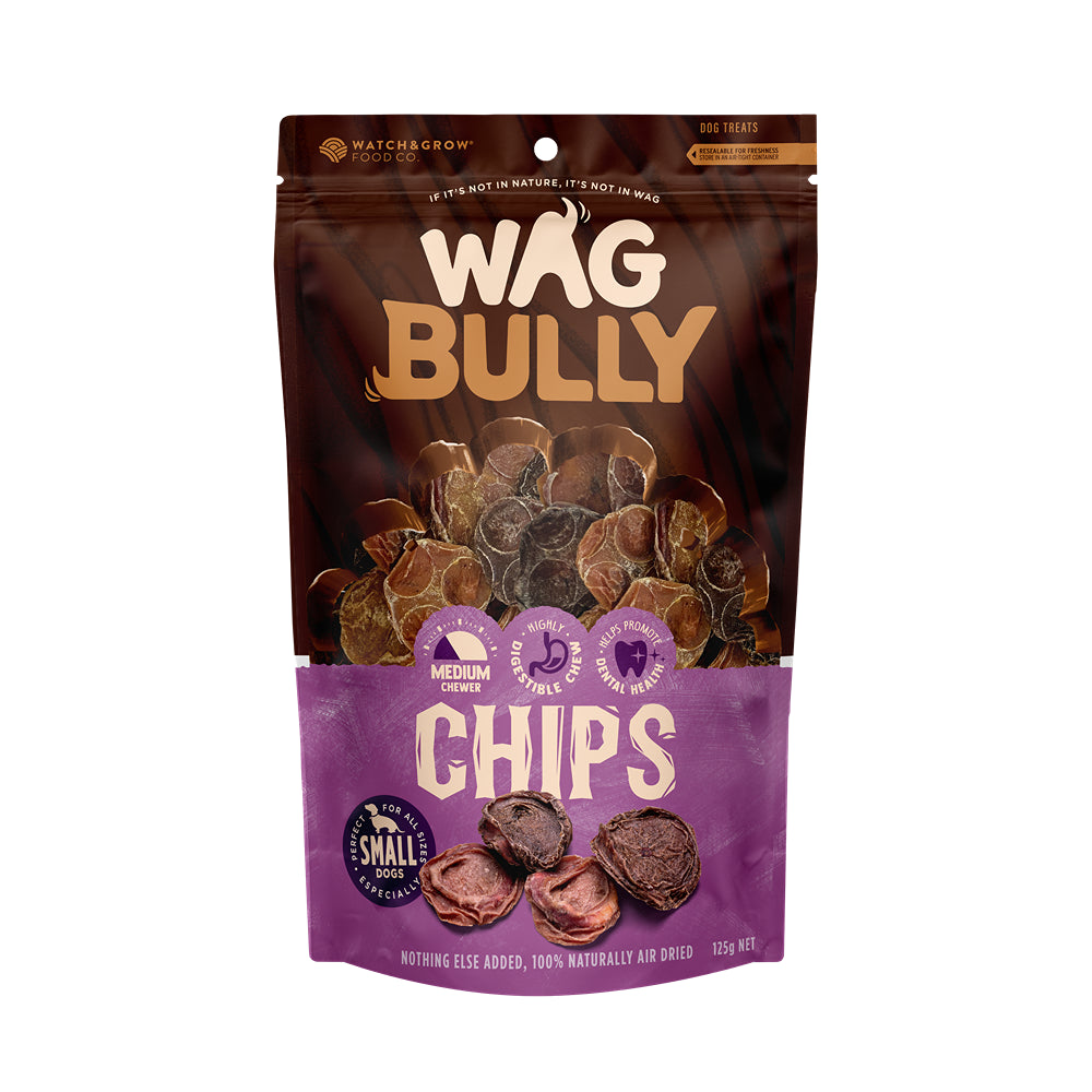 WAG Small Breed Bully Chips Dog Treats