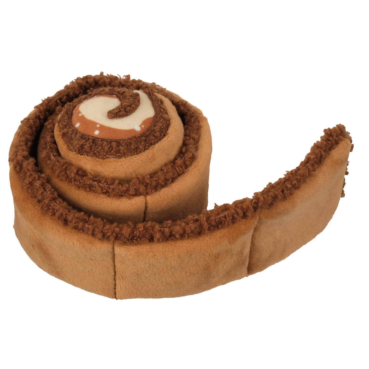 Lexi & Me Cinnamon Scroll Plush Snuffle Dog Toy