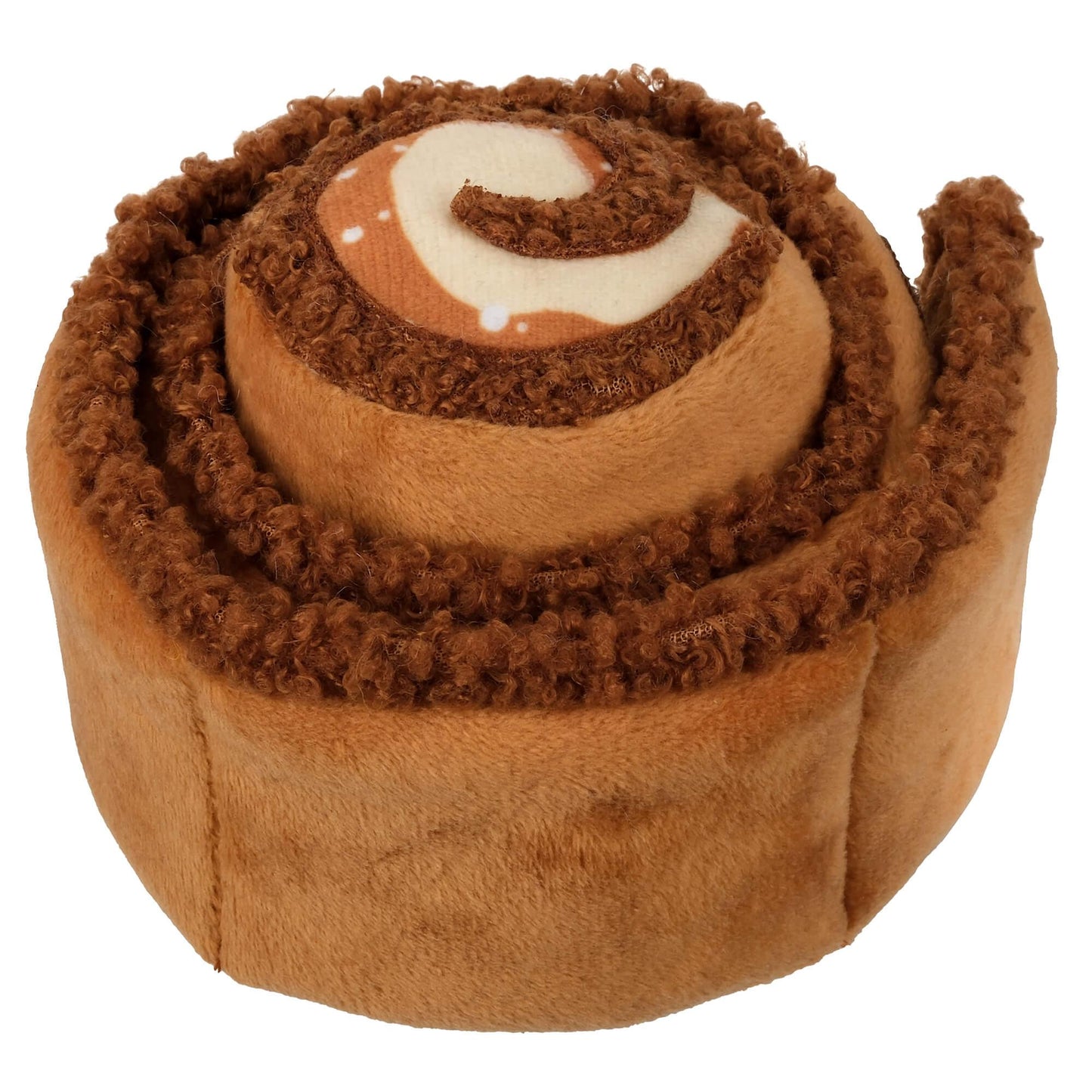 Lexi & Me Cinnamon Scroll Plush Snuffle Dog Toy