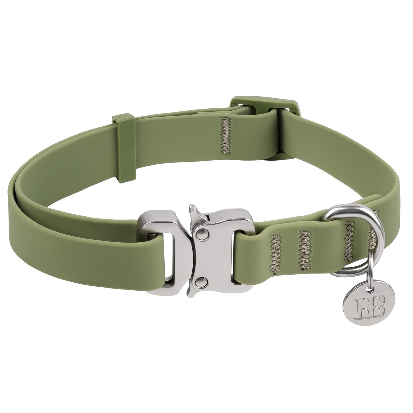 Buddy & Belle Dog Collar Khaki