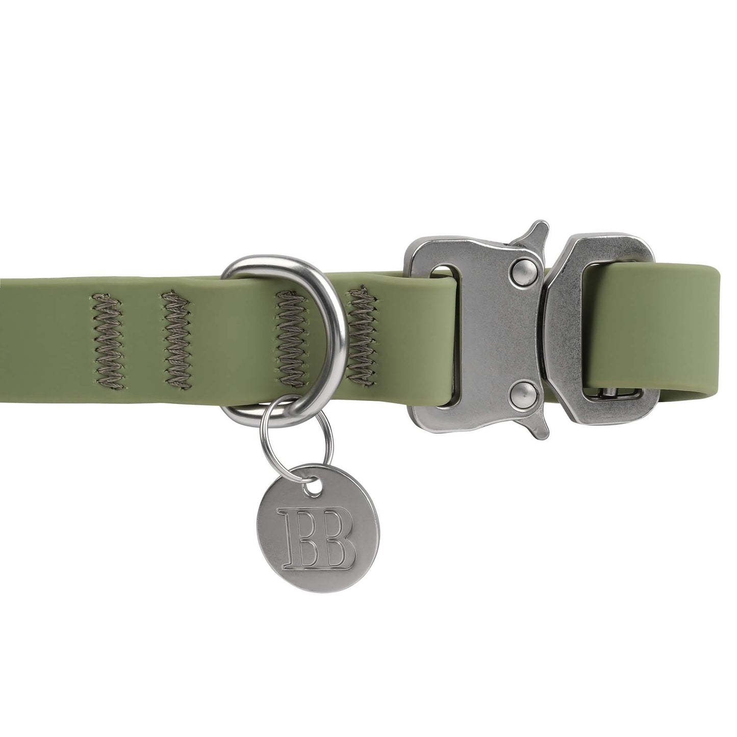 Buddy & Belle Dog Collar Khaki