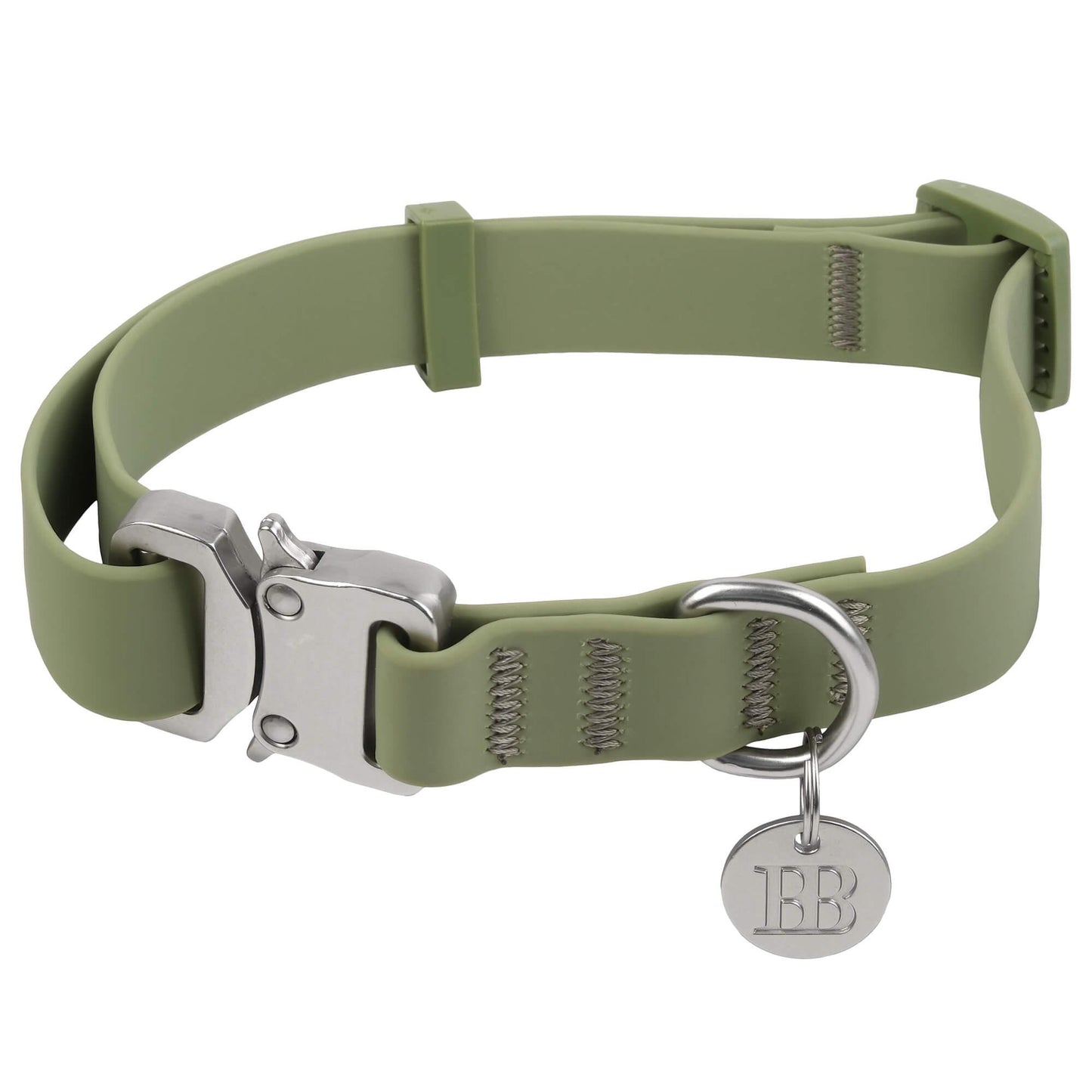 Buddy & Belle Dog Collar Khaki