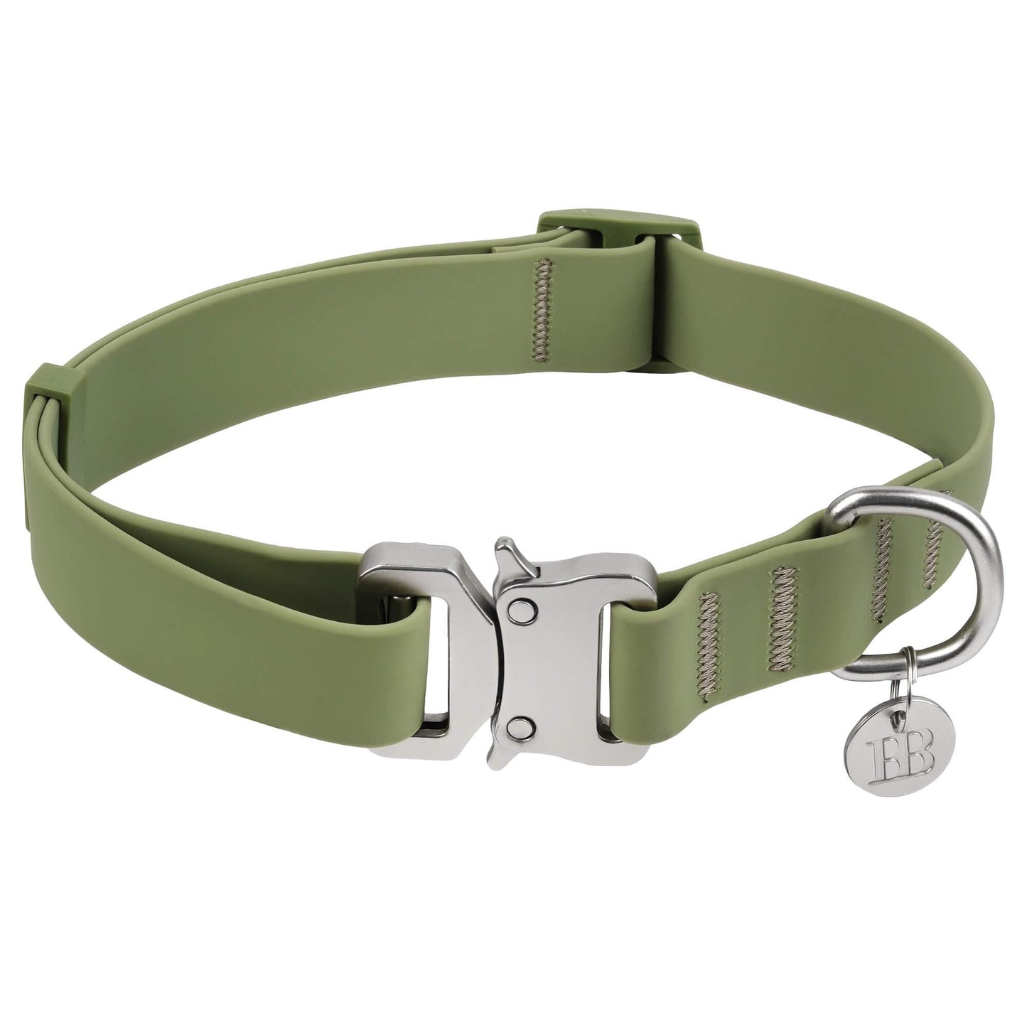 Buddy & Belle Dog Collar Khaki