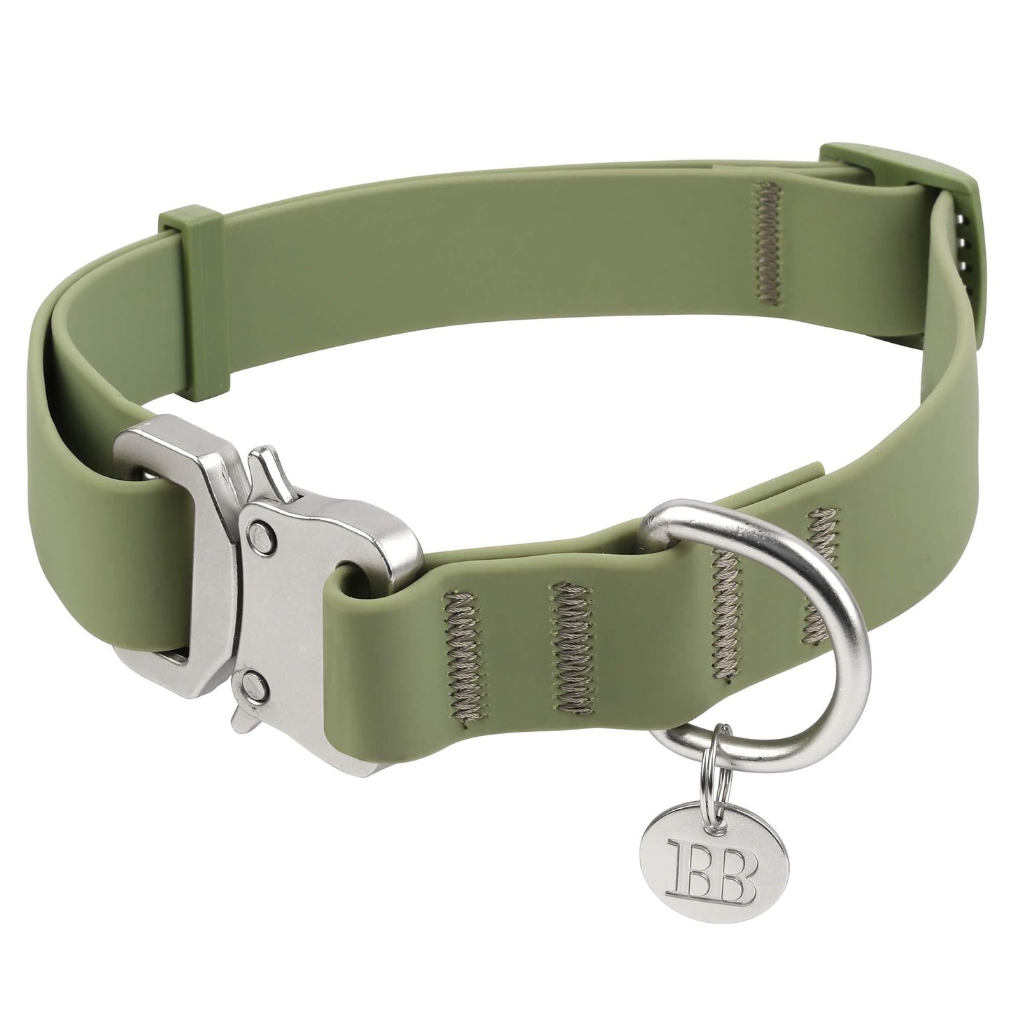 Buddy & Belle Dog Collar Khaki