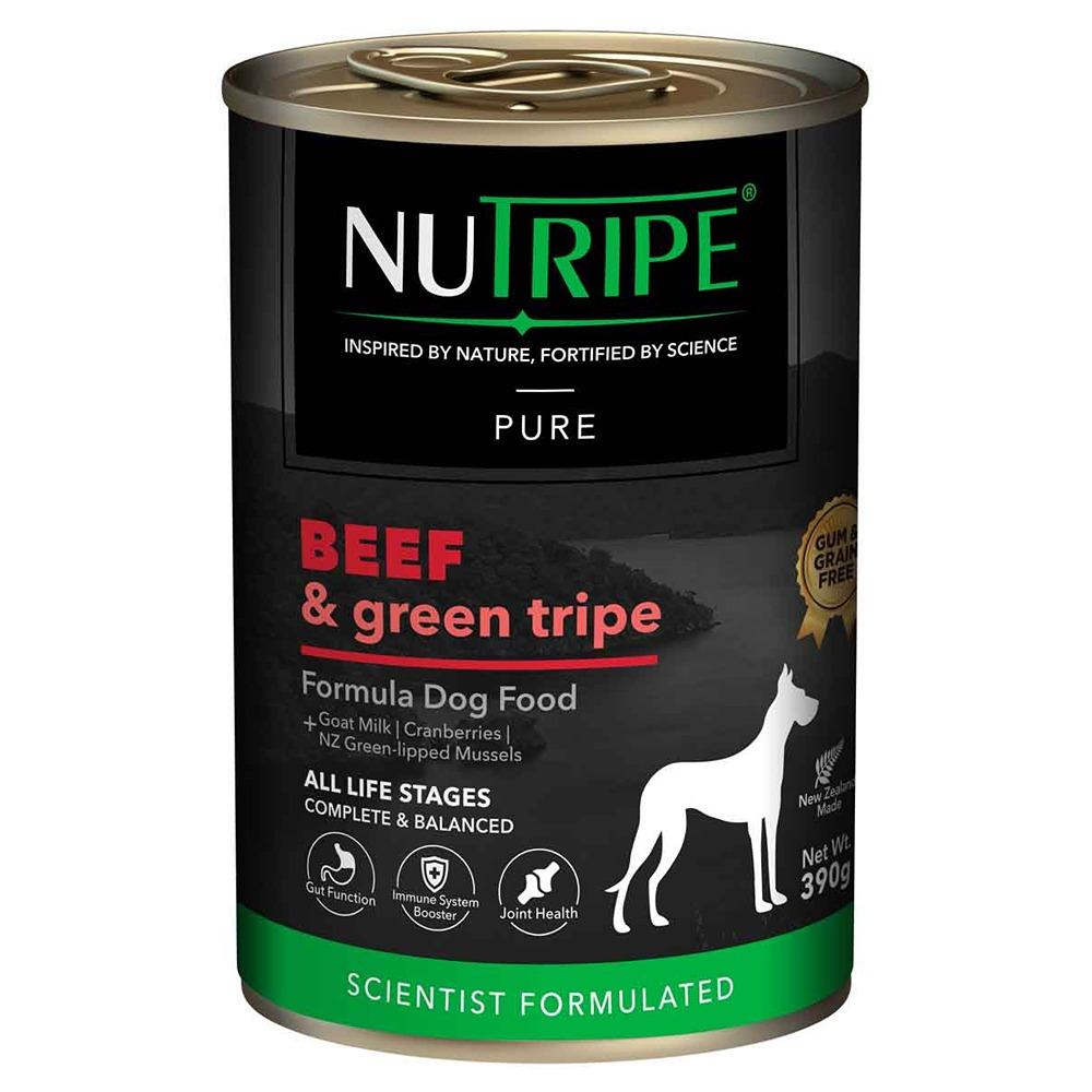 Nutripe All Life Stages Pure Beef & Green Tripe Wet Dog Food