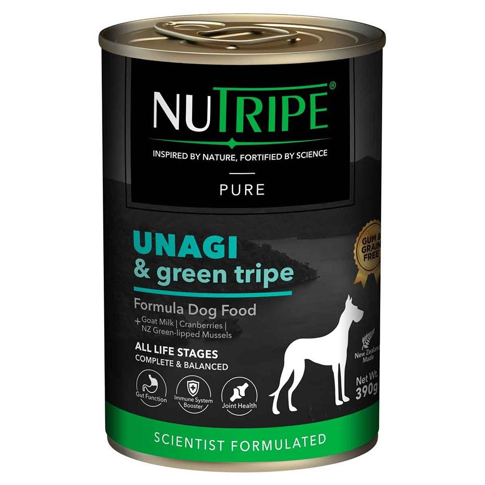 Nutripe All Life Stages Pure Unagi & Green Tripe Wet Dog Food