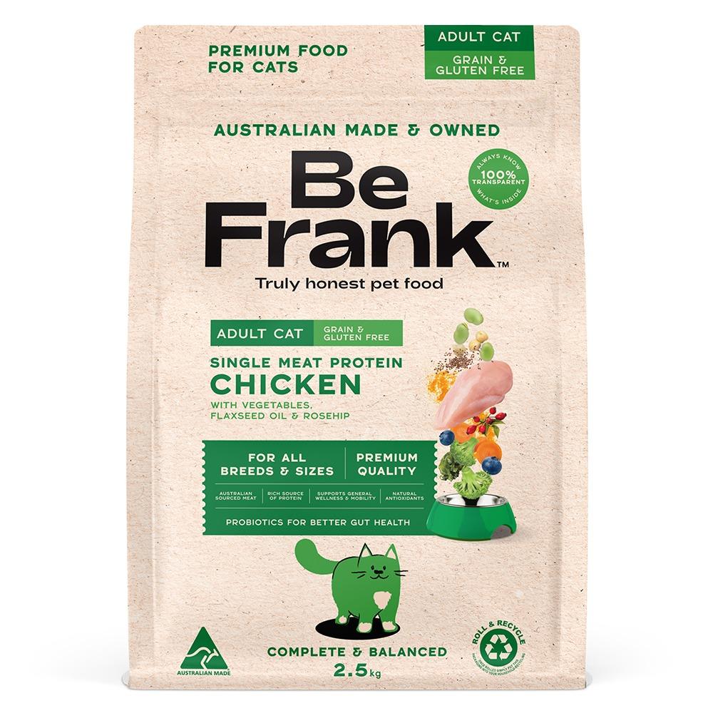 Be Frank Grain Free Adult Chicken Dry Cat Food