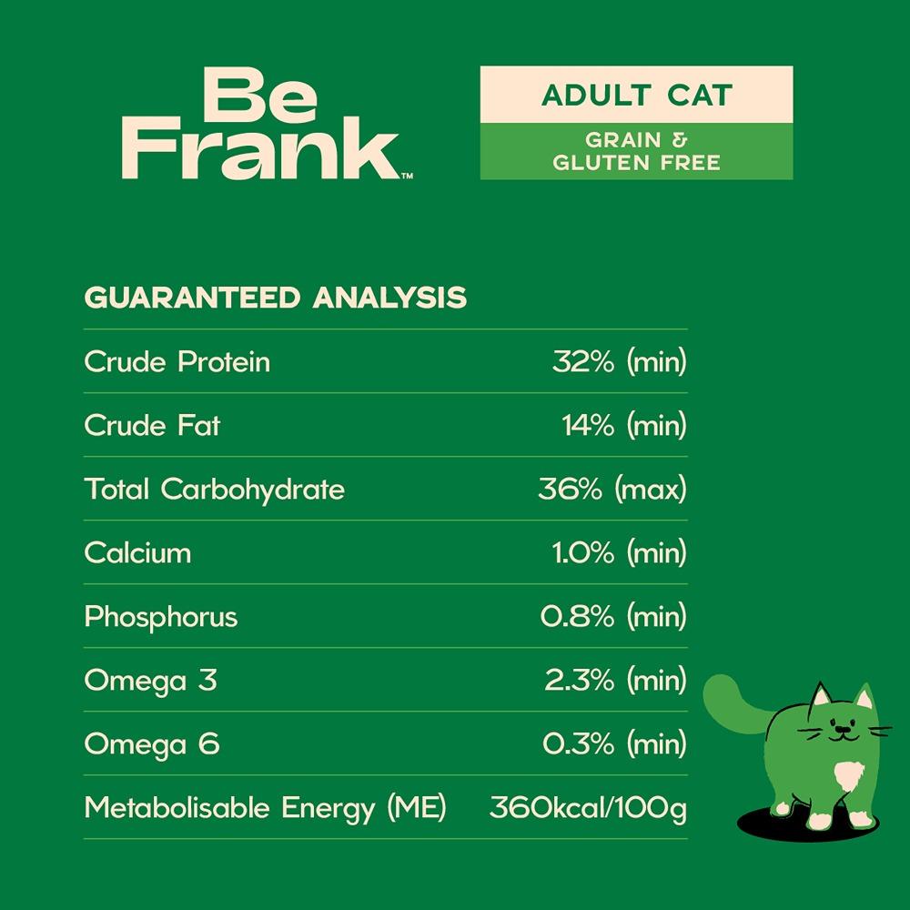 Be Frank Grain Free Adult Chicken Dry Cat Food