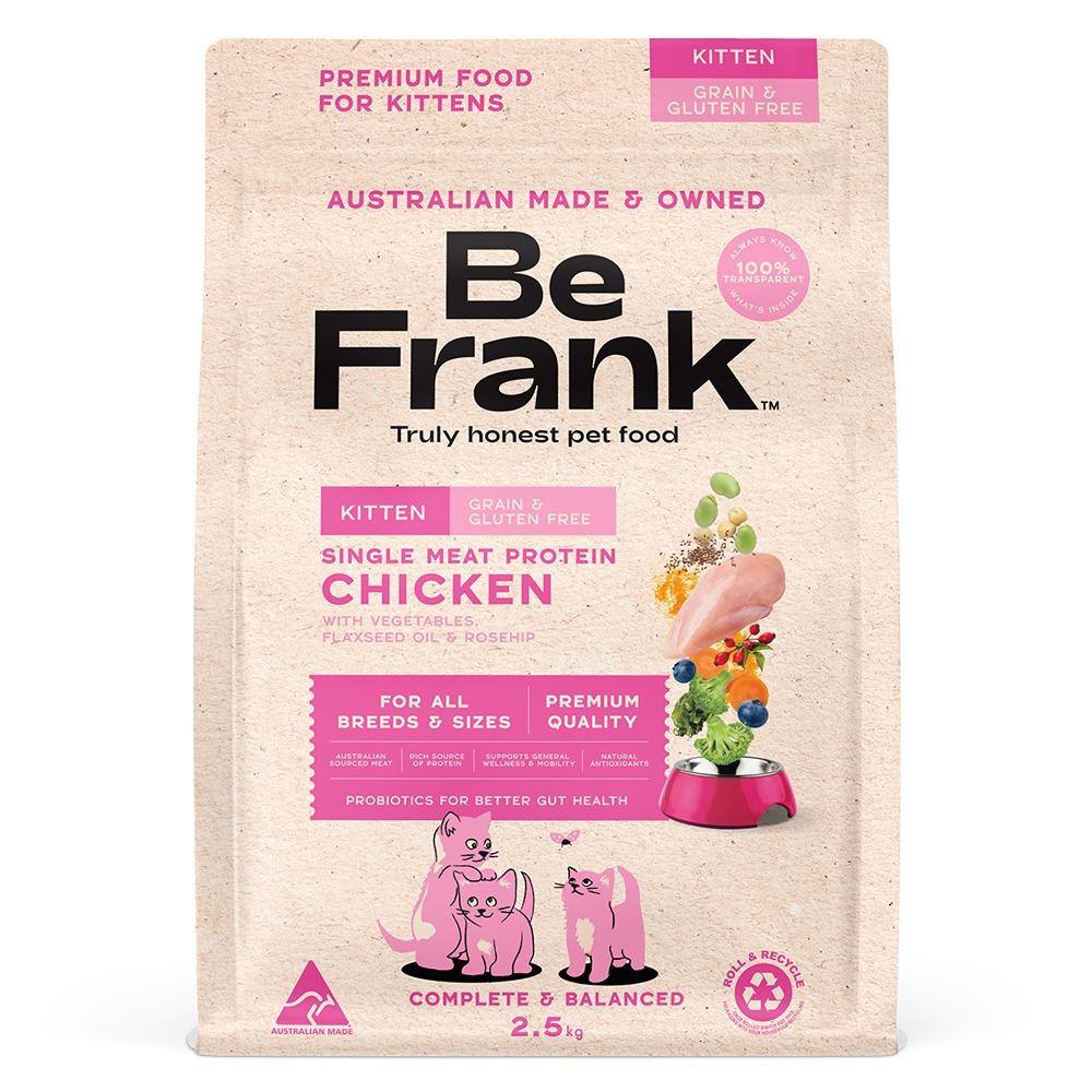 Be Frank Grain Free Kitten Chicken Dry Cat Food