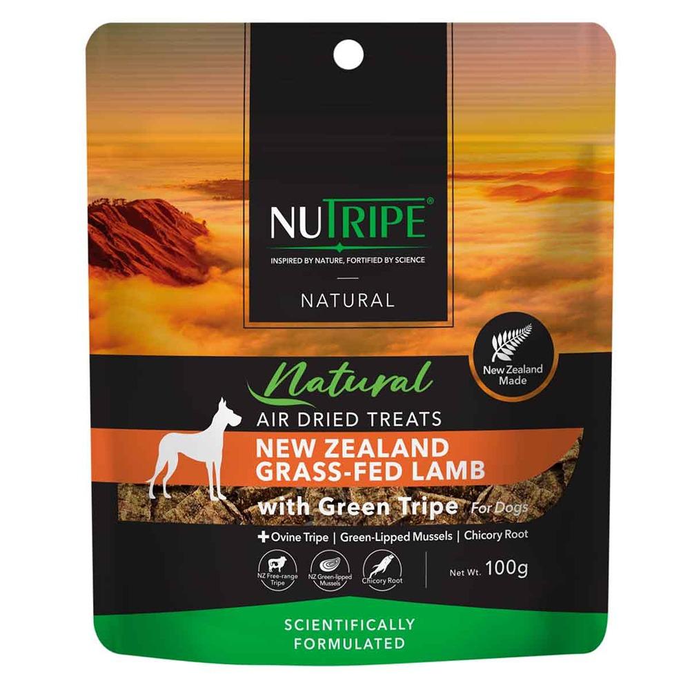 Nutripe Air-Dried Lamb Green Tripe Dog Treats