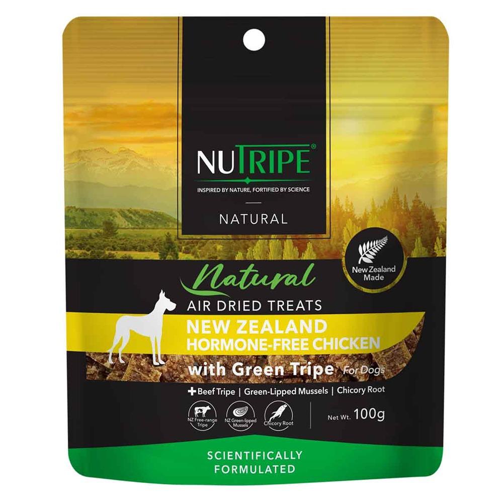 Nutripe Air-Dried Chicken Green Tripe Dog Treats