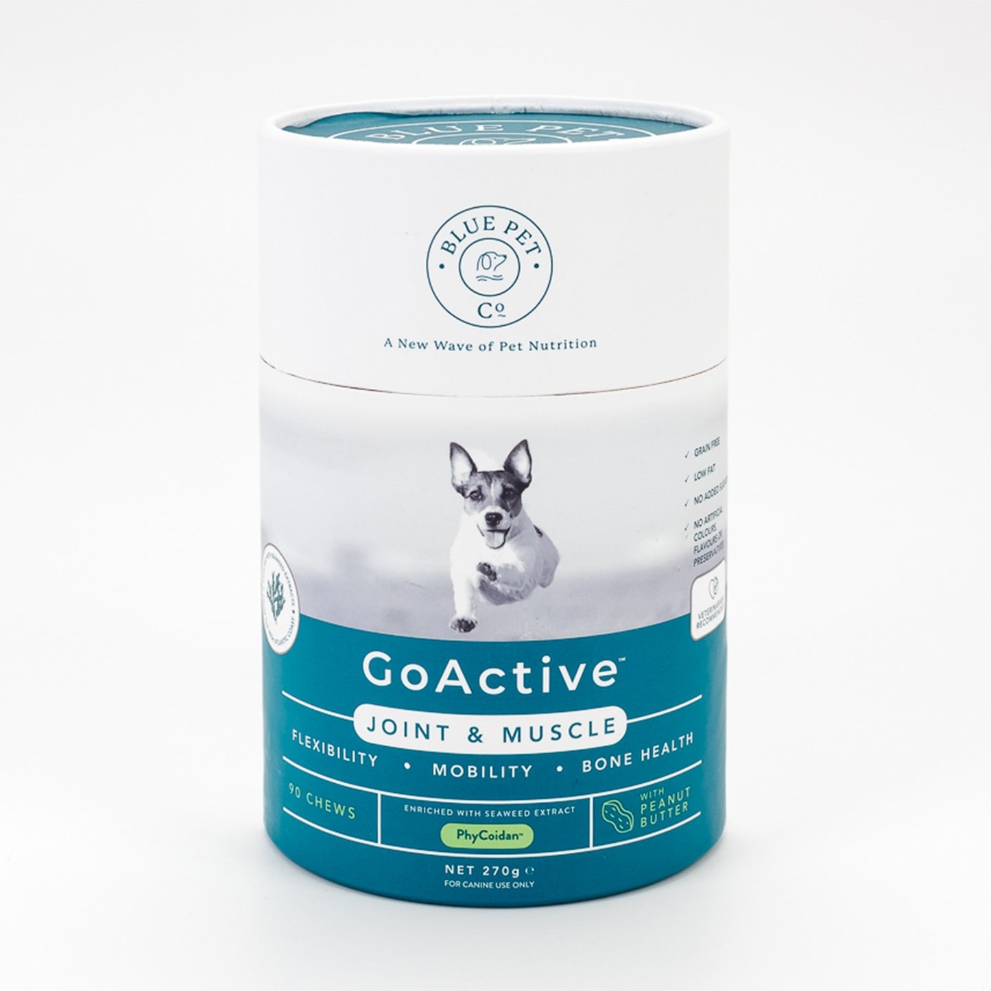 Blue Pet Co GoActive Joint & Muscle Peanut Butter Supplement for Dogs
