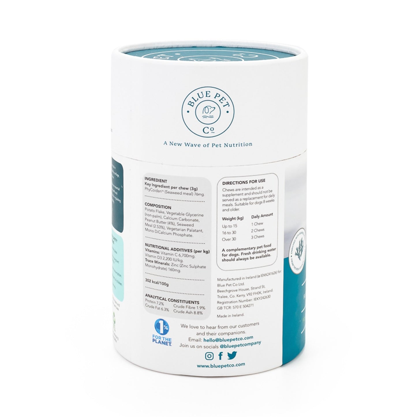 Blue Pet Co GoActive Joint & Muscle Peanut Butter Supplement for Dogs
