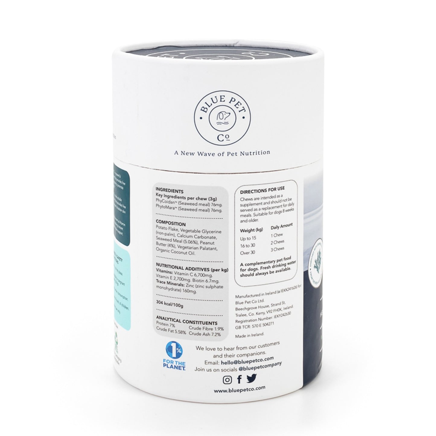 Blue Pet Co GoShine Skin & Coat Peanut Butter Supplement for Dogs
