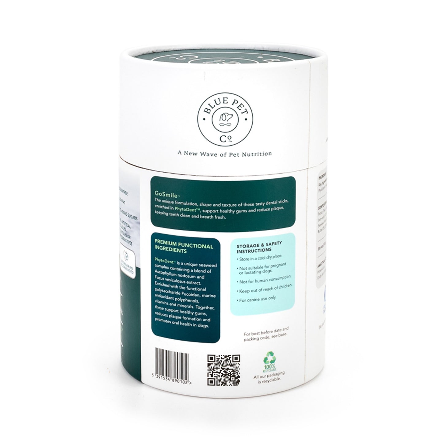 Blue Pet Co GoSmile Teeth & Gum Peanut Butter Supplement for Dogs