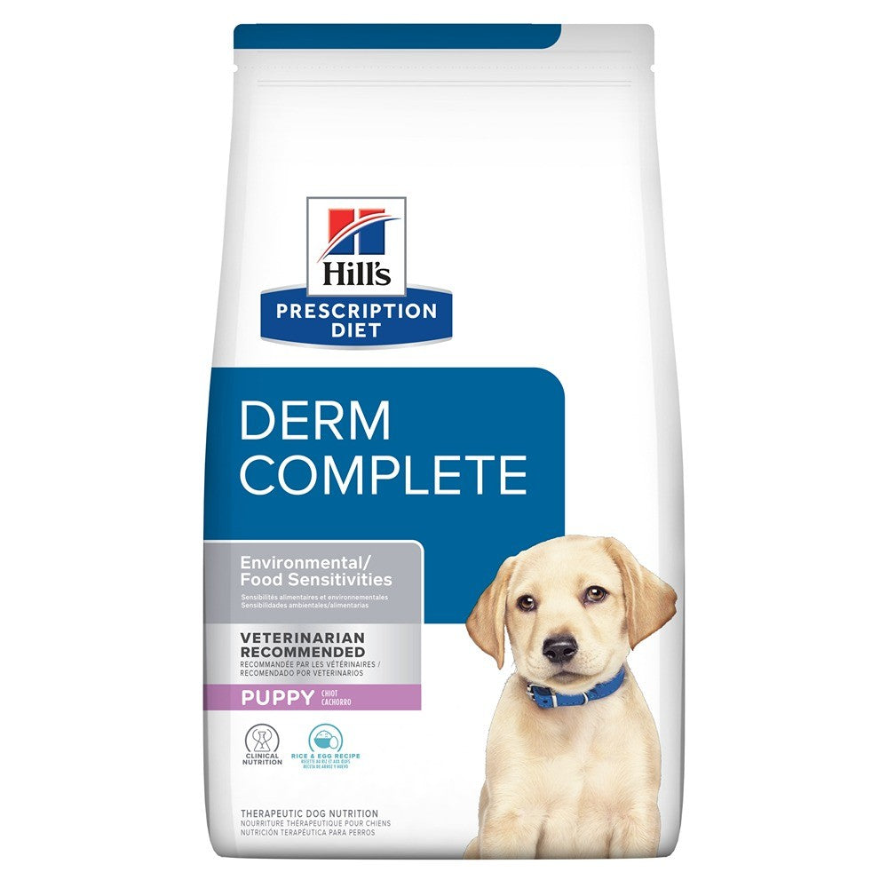 Hill's Prescription Diet Puppy Sensitive Derm Complete Dry Dog Food