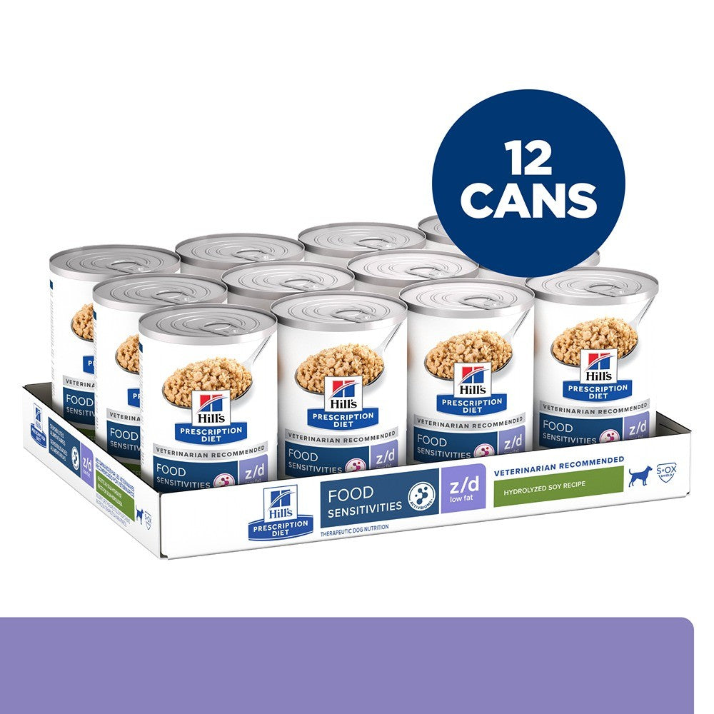 Hill's Prescription Diet Z/D Food Sensitivities Low Fat Wet Dog Food