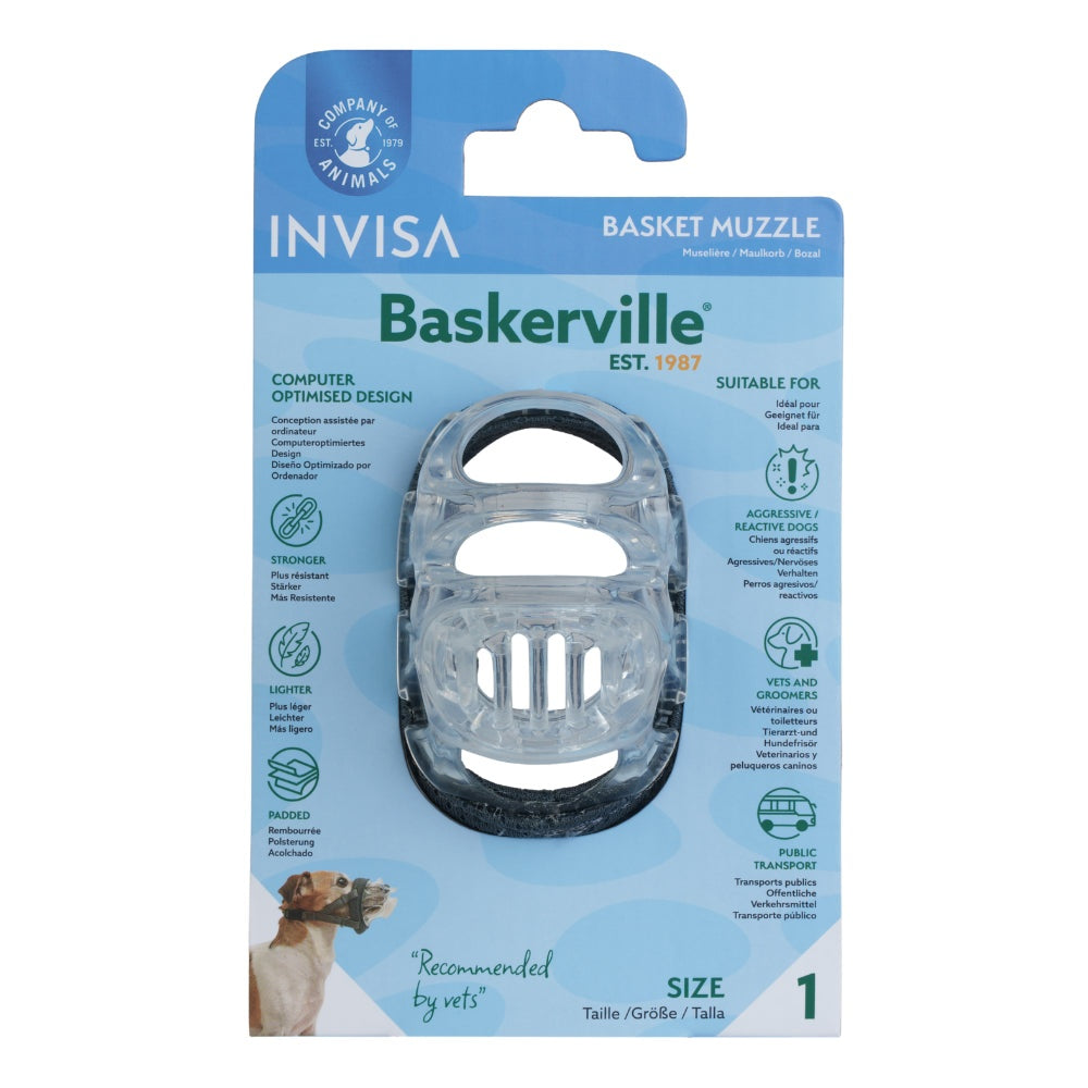 Baskerville Invisa Dog Muzzle