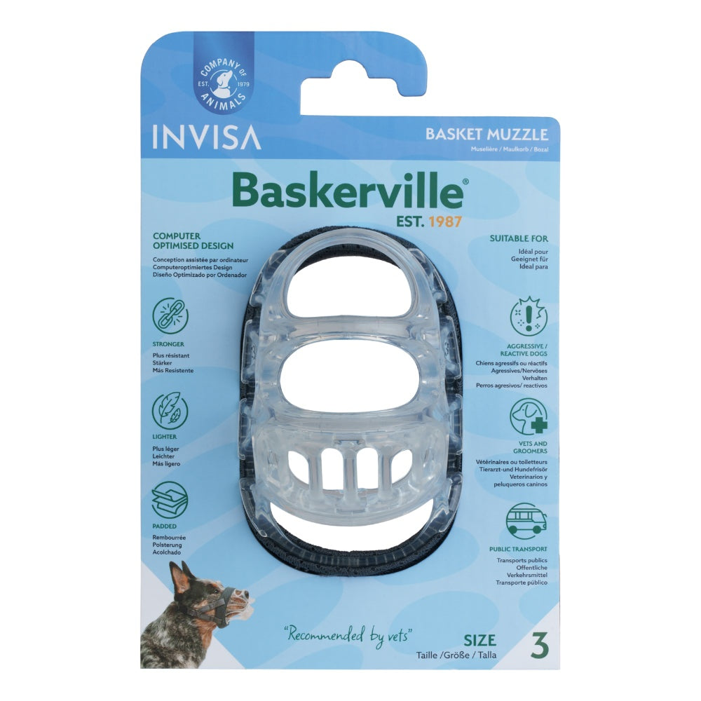Baskerville Invisa Dog Muzzle