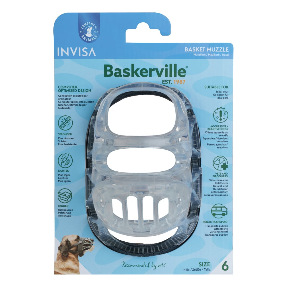 Baskerville Invisa Dog Muzzle