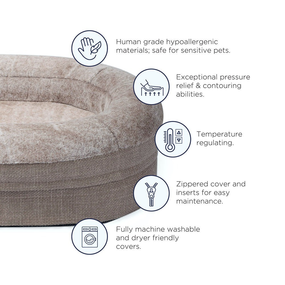 Superior Pet Goods Orthopaedic Memory Rest Dog Bed Puppacino