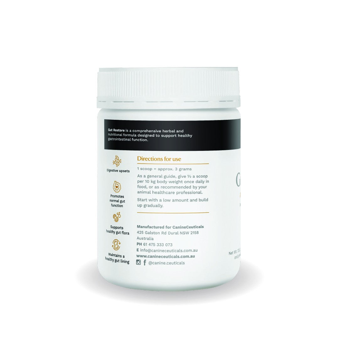 CanineCeuticals Gut Restore Dog Supplement Powder