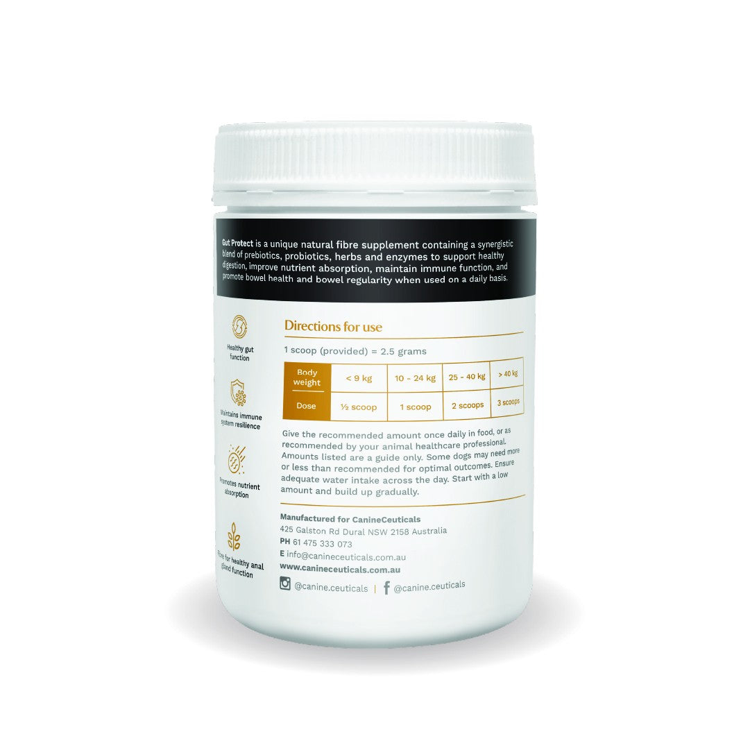 CanineCeuticals Gut Protect Dog Supplement Powder