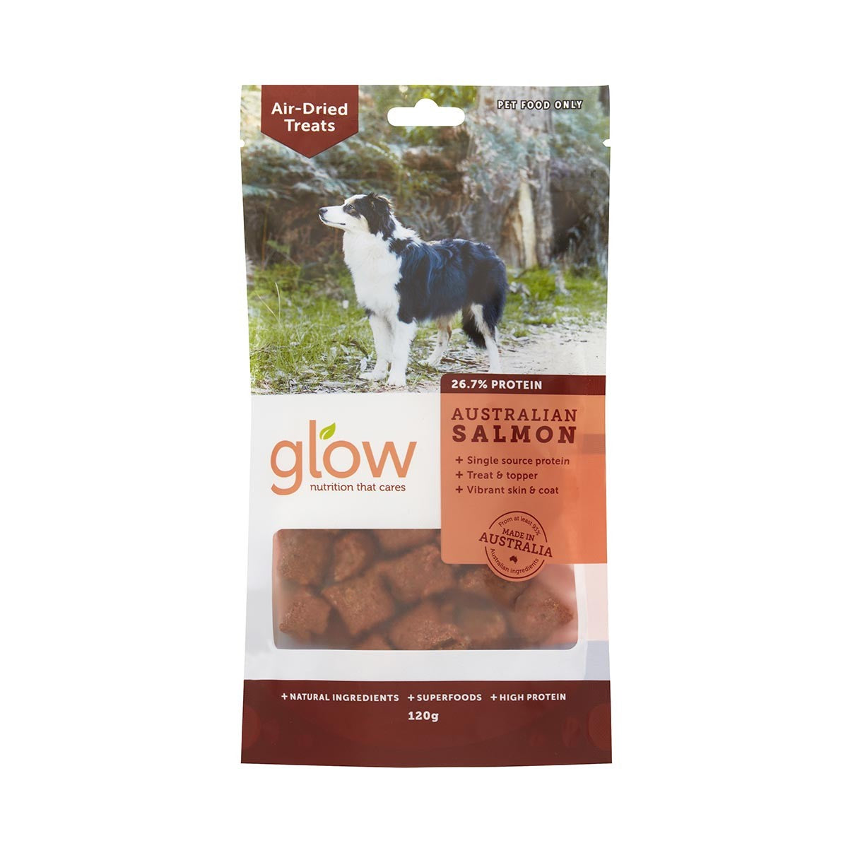 Glow Australian Salmon Air Dried Dog Treats