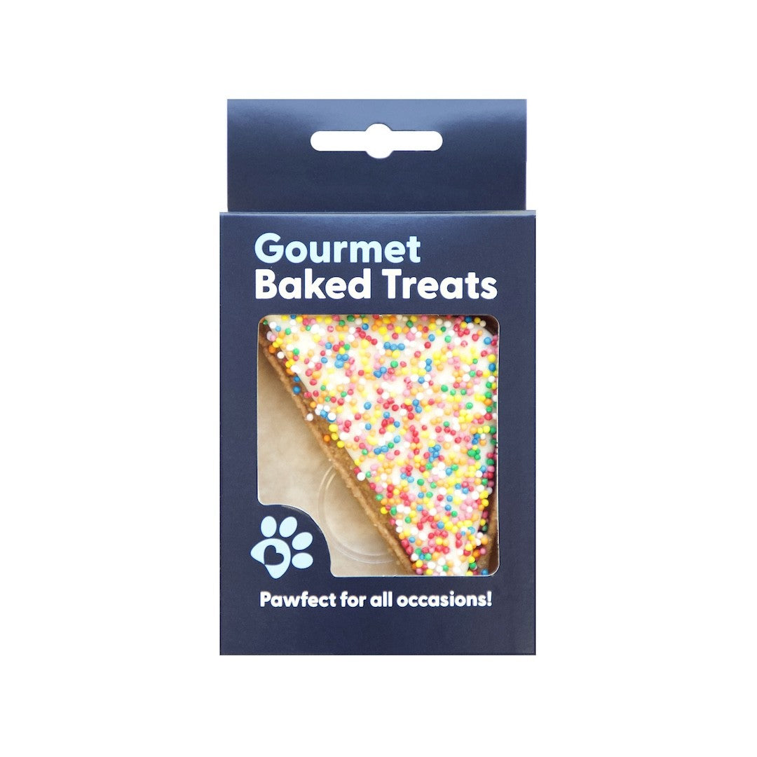 Gourmet Baked Fairy Bread Cookie Dog Treat