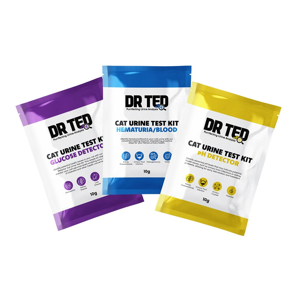 Dr Ted Cat Urine Test Kit Glucose Detector