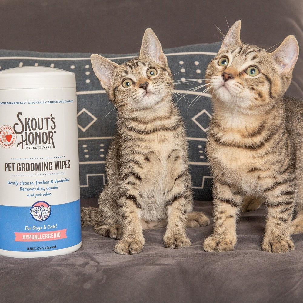 Skouts Honor Pet Grooming Wipes 80ct