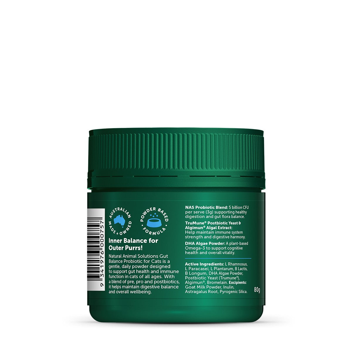 NAS Gut Balance Probiotic for Cats