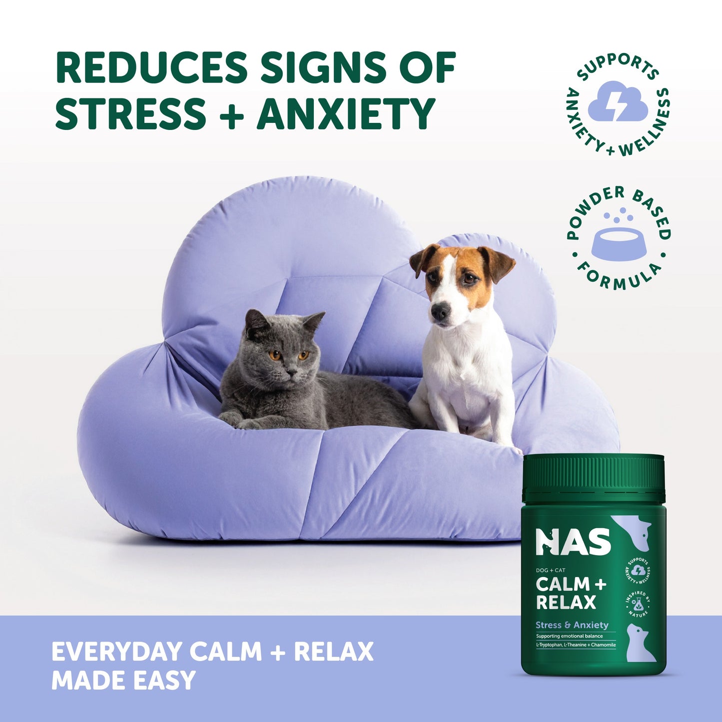 NAS Calm & Relax for Dogs & Cats