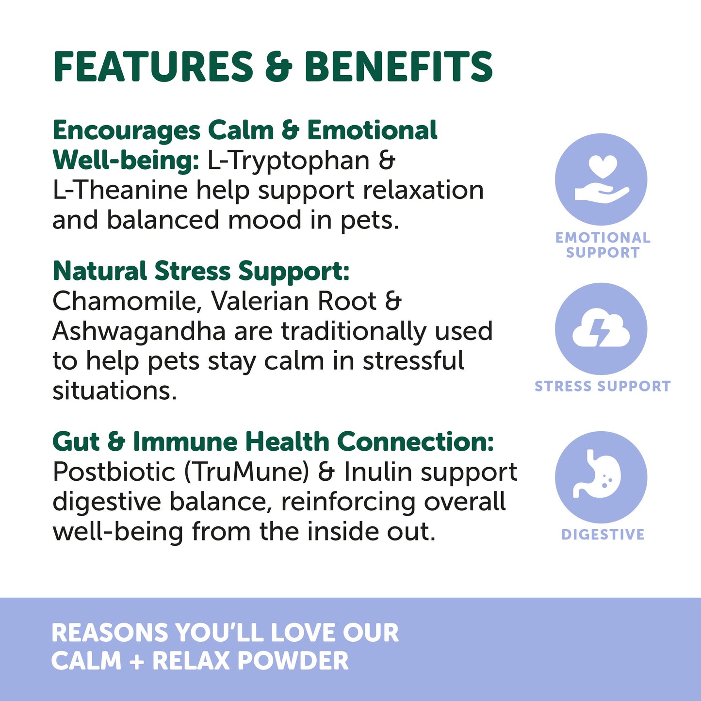 NAS Calm & Relax for Dogs & Cats